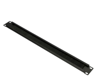 ExtraLink  Organizer kabli 19" 1U szczotkowy (czarna) - 1323221 - zdjęcie 2